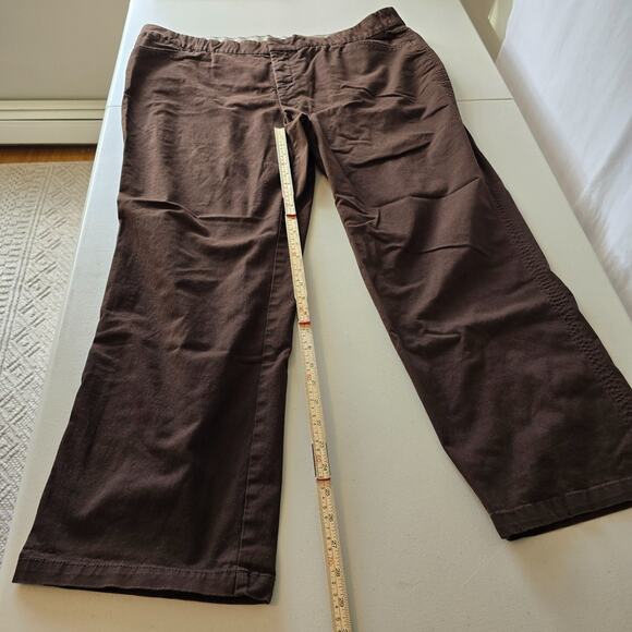 Cj Banks Signature Comfort Pants Women's 22W Brown Straight - Picture 15 of 16